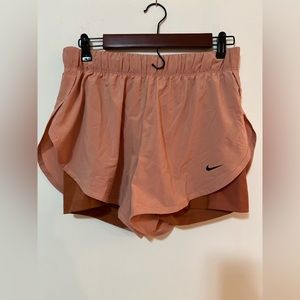 Nike Peach Athletic Shorts